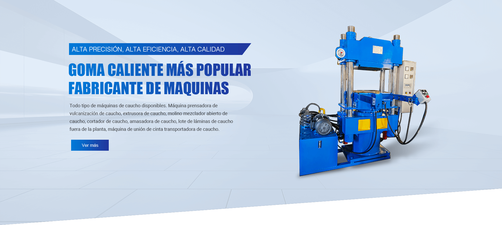 Más popular Máquina de prensado en caliente de goma