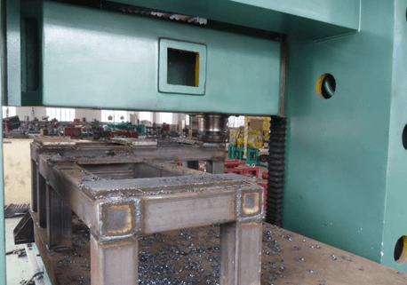 Base de la máquina de molino