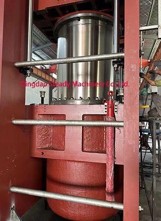 PLC control automatic open rubber vulcanizer machine